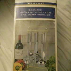 Housewares S.V. Omatic 7 piece kitchen utensil set